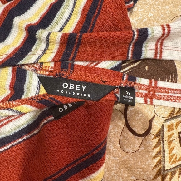 OBEY Homesick Striped Mini Dress - Picture 6 of 11